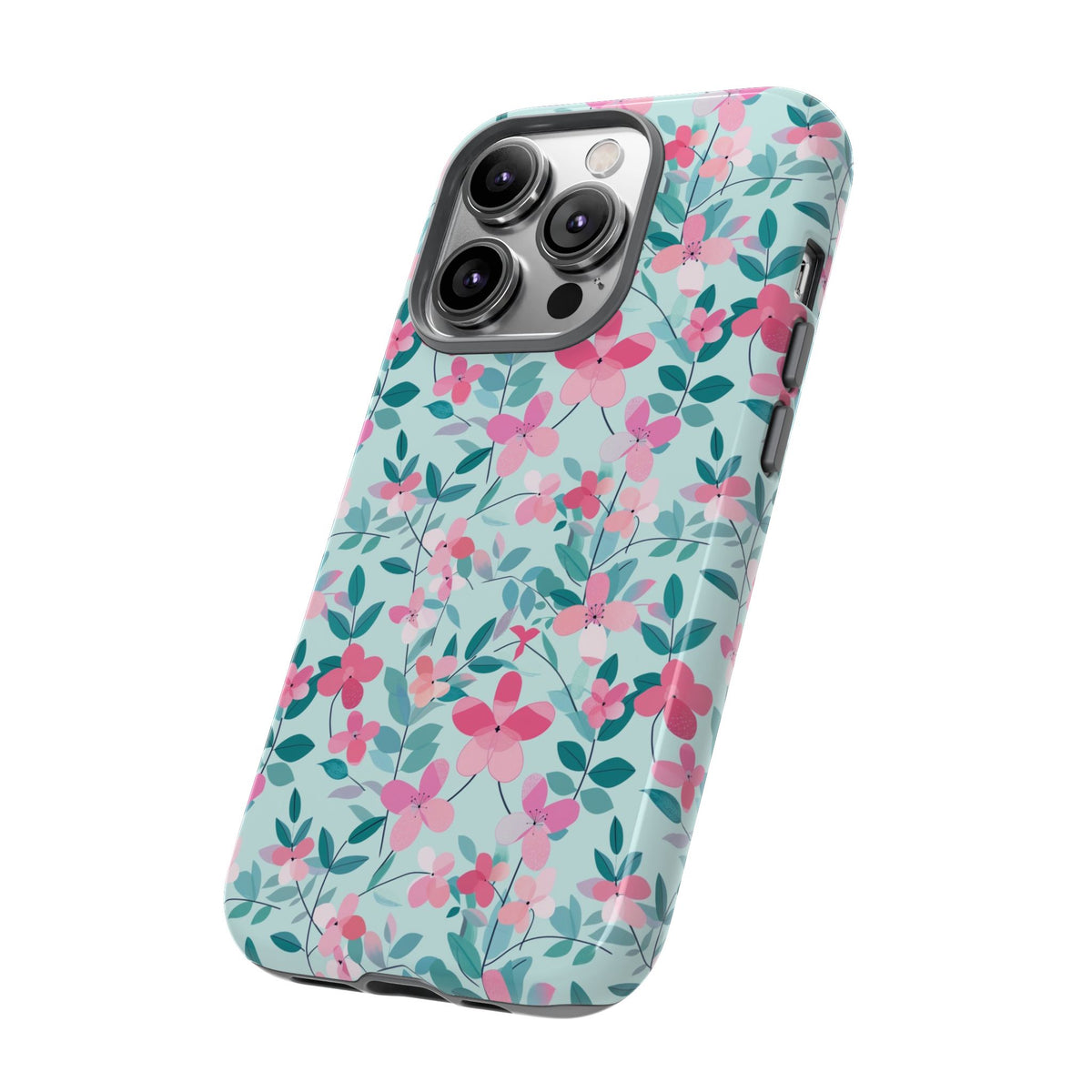 Spring Pattern Phone Case – Fresh & Vibrant Design for Your Phone 412