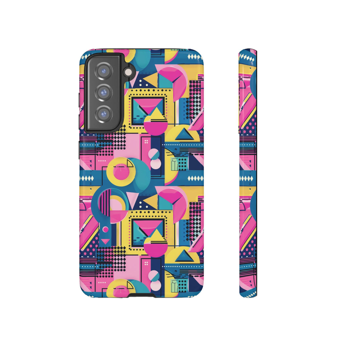 Retro 80s Seamless Phone Case – Vintage Style Meets Modern Protection 090