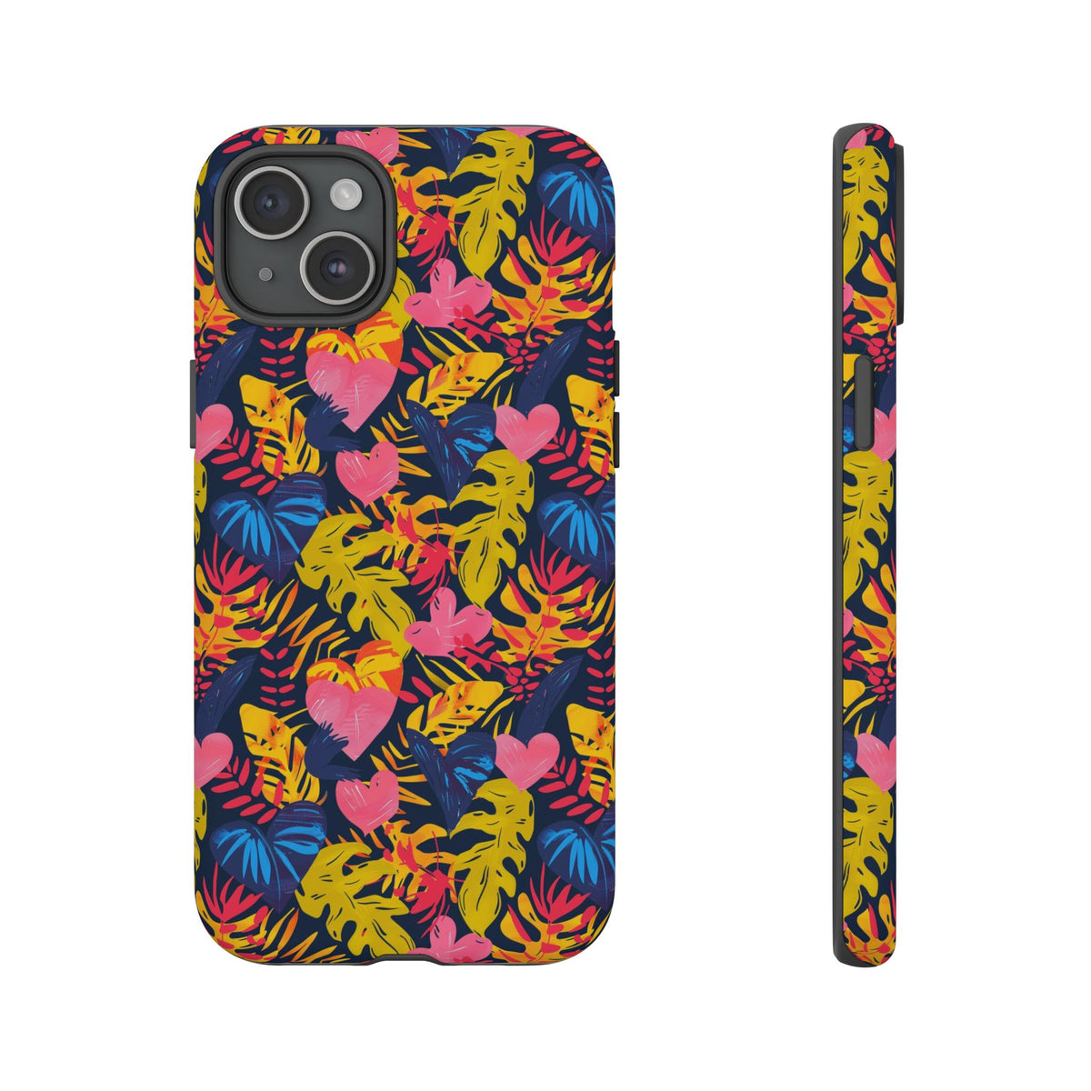 Heart Pattern Phone Case – Stylish & Loving Design for Your Device 360