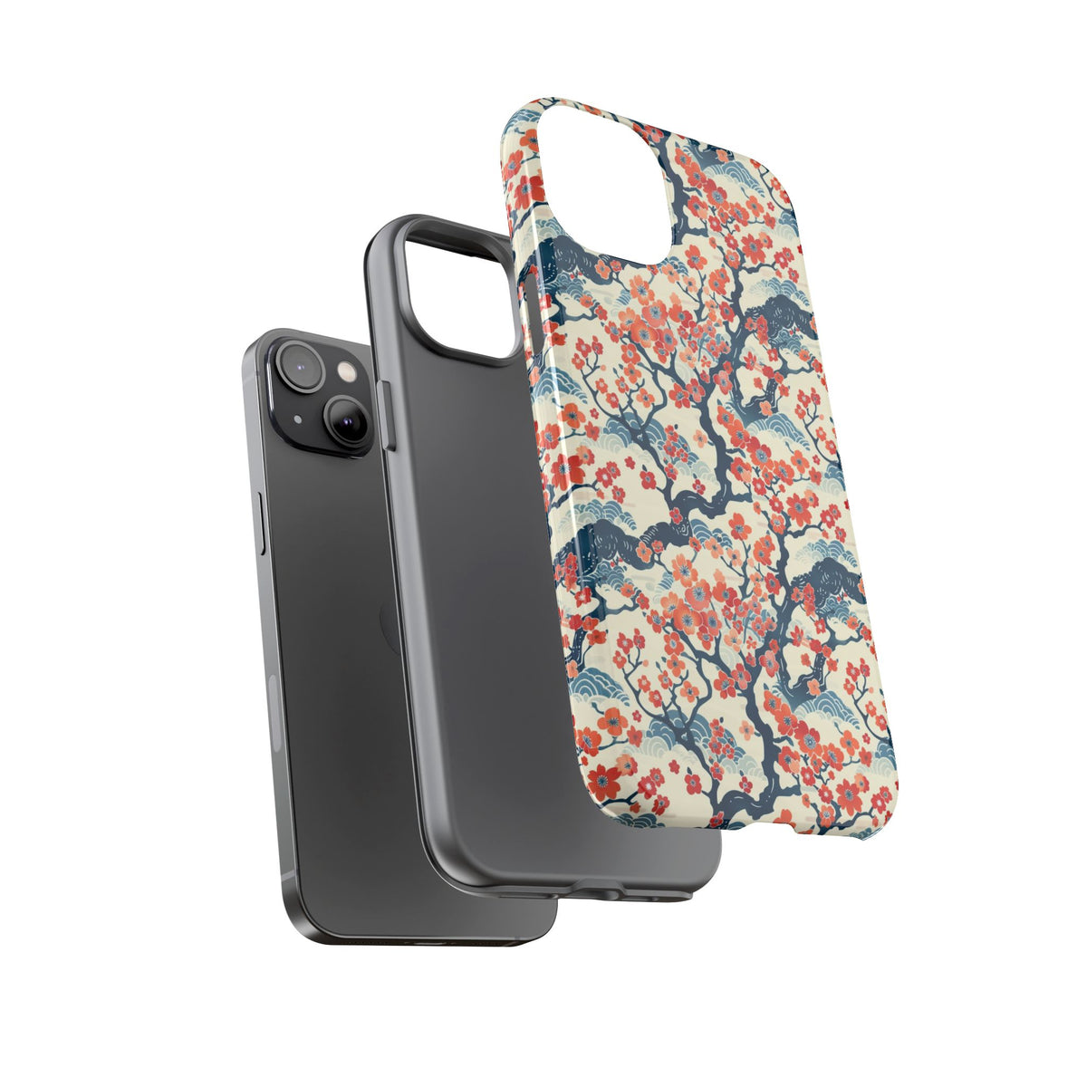 Japanese Pattern Phone Case – Elegant & Timeless Design for Your Phone 104