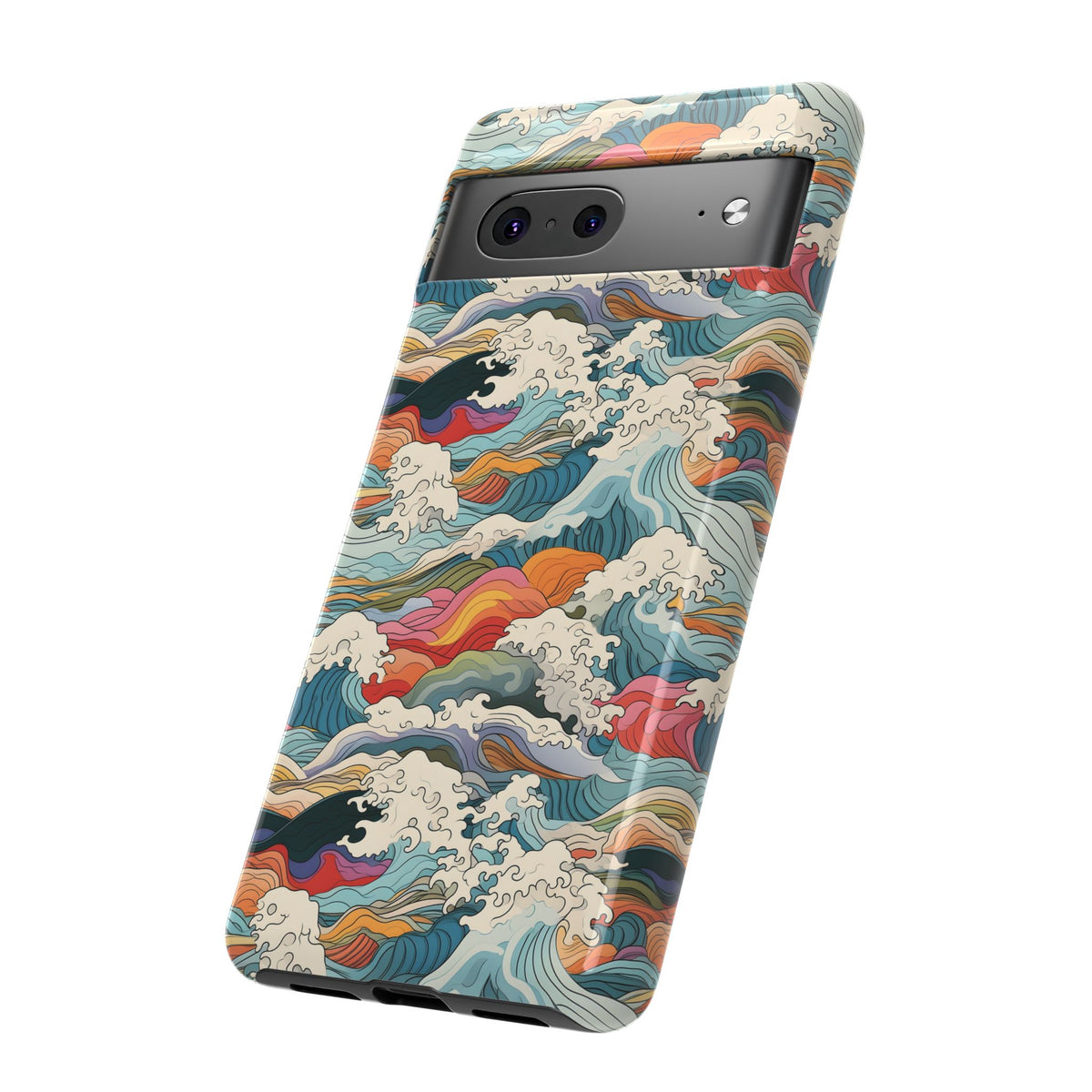 Japanese Waves Phone Case – Embrace Timeless Elegance with Classic Design 2