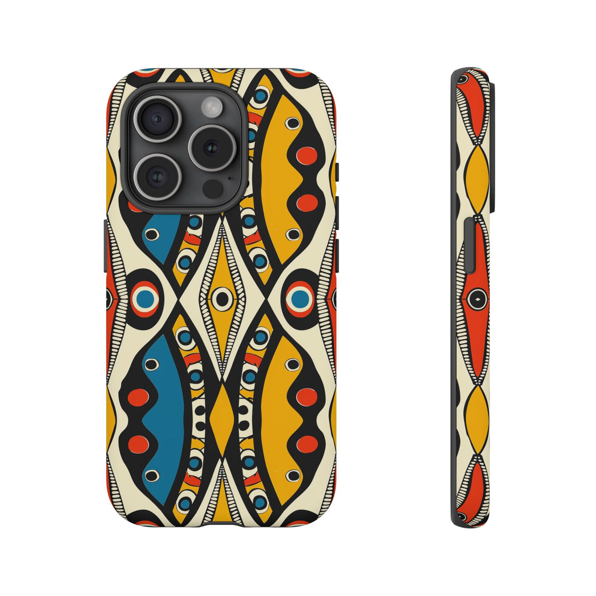 Stylish African Pattern Phone Case – Unique and Vibrant Protection 180