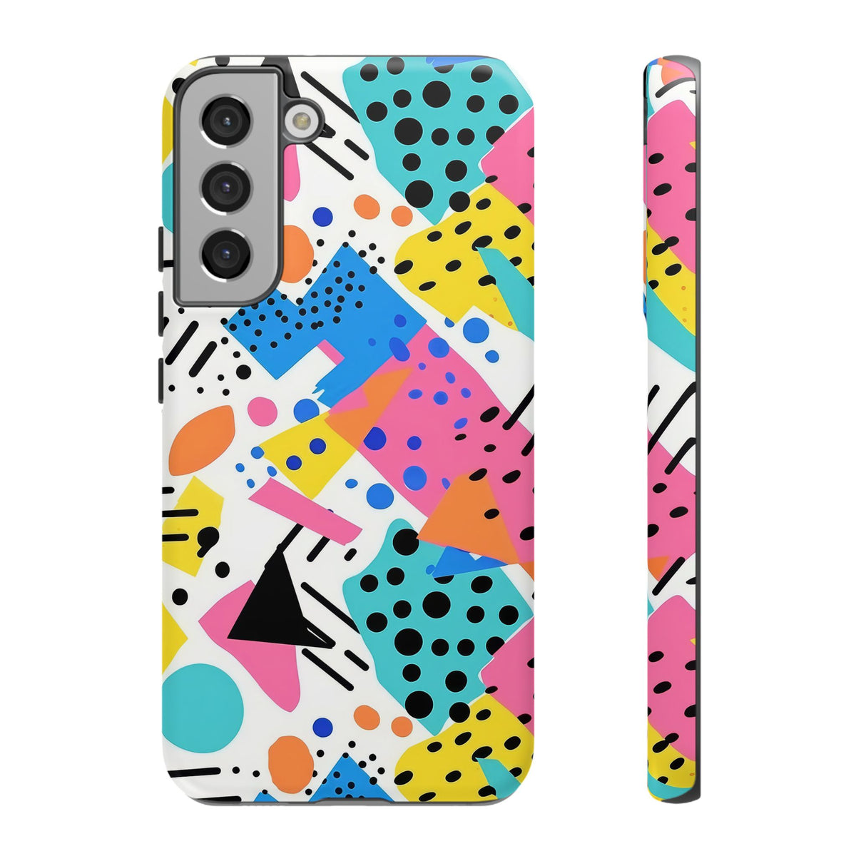 Bright Summer Memphis Design Phone Case – Vibrant and Playful Phone Cover