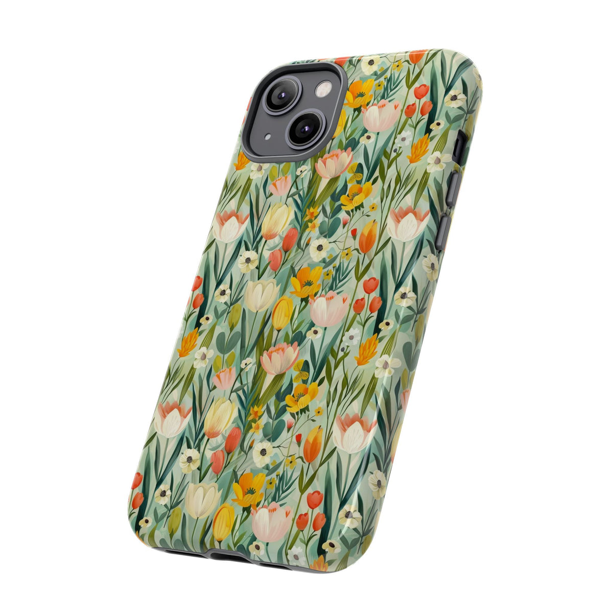 Spring Pattern Phone Case – Fresh & Vibrant Design for Your Phone 396