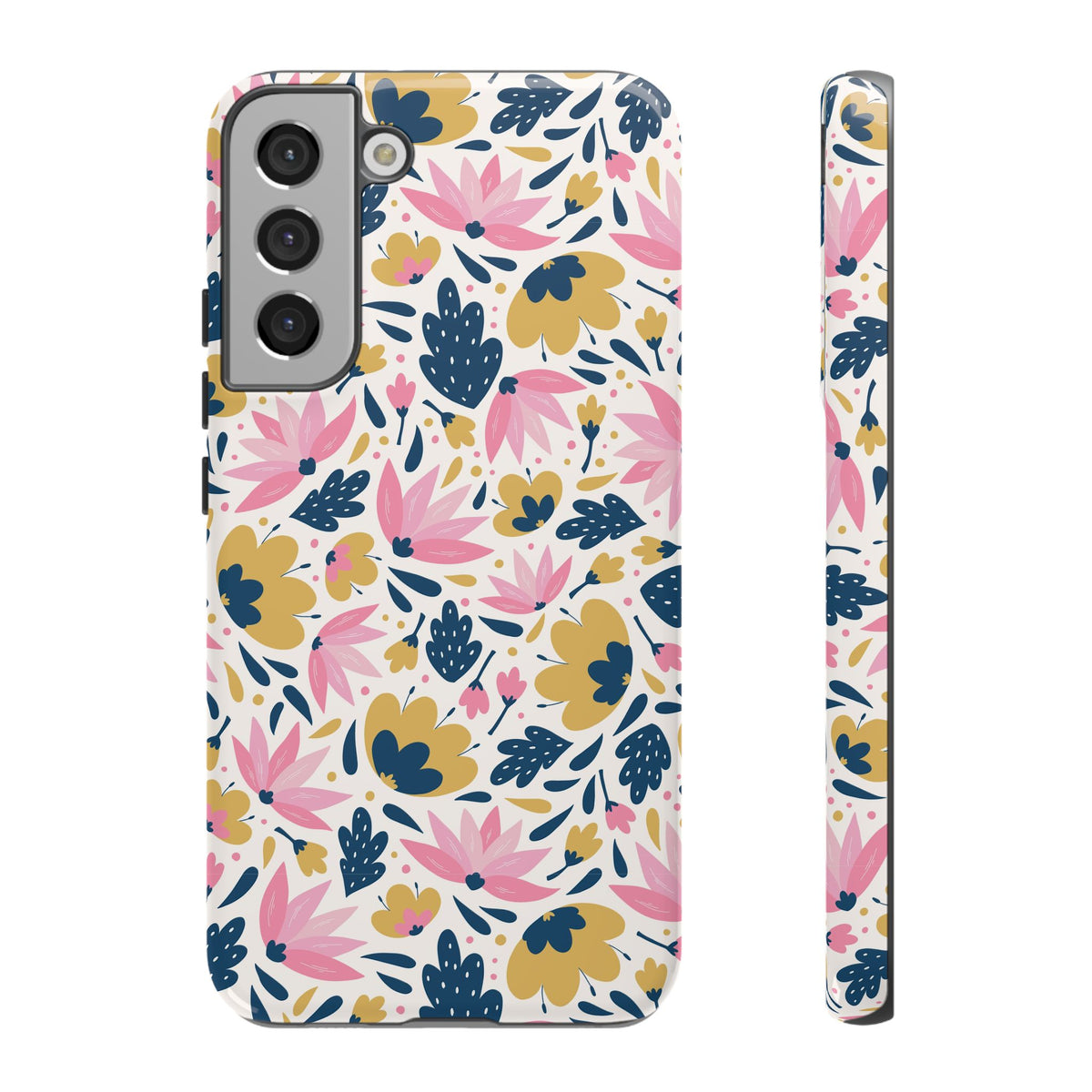 Colorful Little Flower Design Phone Case – Bright and Cheerful Floral Phone Cover 3