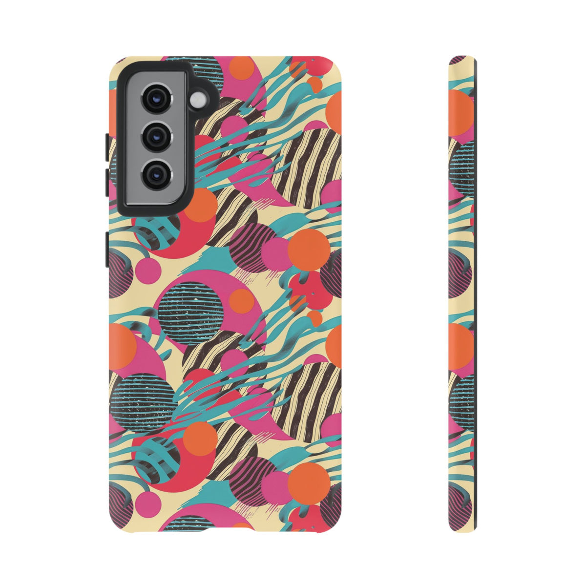 Retro 80s Seamless Phone Case – Vintage Style Meets Modern Protection 167