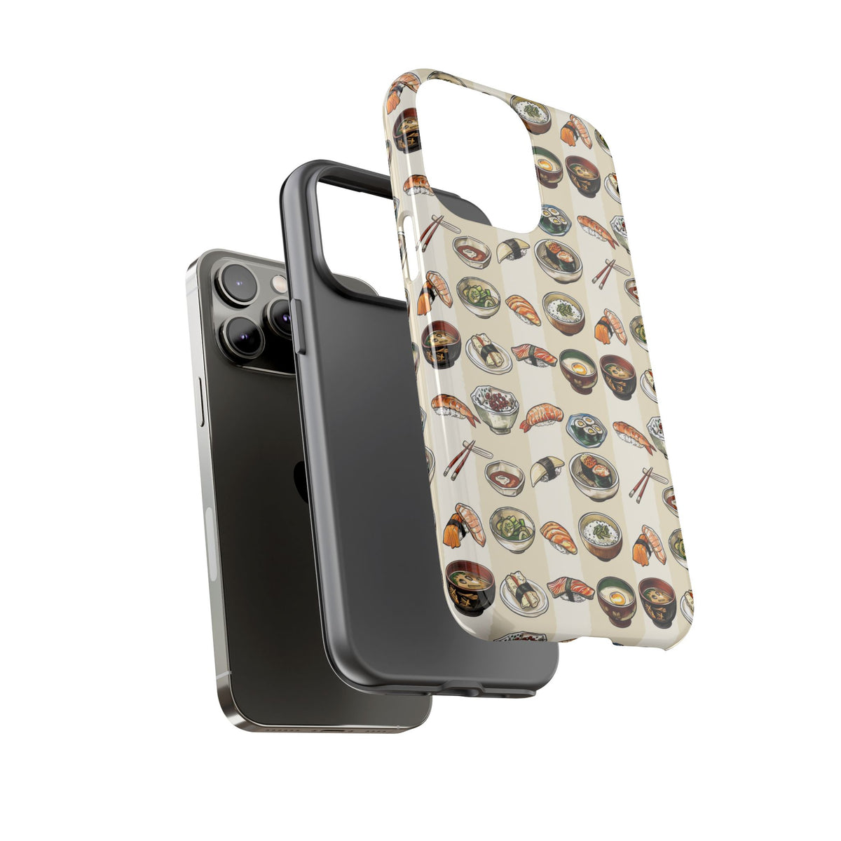 Japanese Pattern Phone Case – Elegant & Timeless Design for Your Phone 038