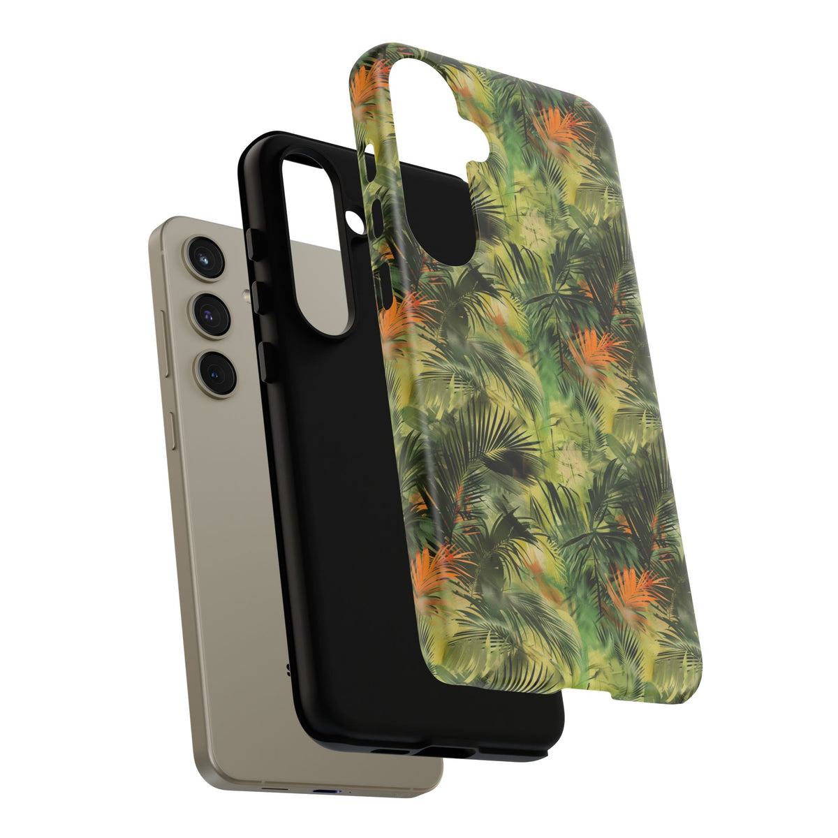 Jungle Pattern Phone Case - Tropical Nature Print for Ultimate Protection