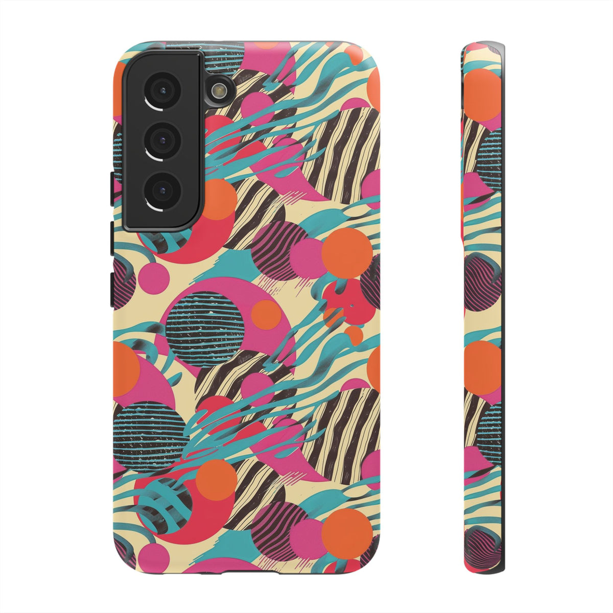 Retro 80s Seamless Phone Case – Vintage Style Meets Modern Protection 167