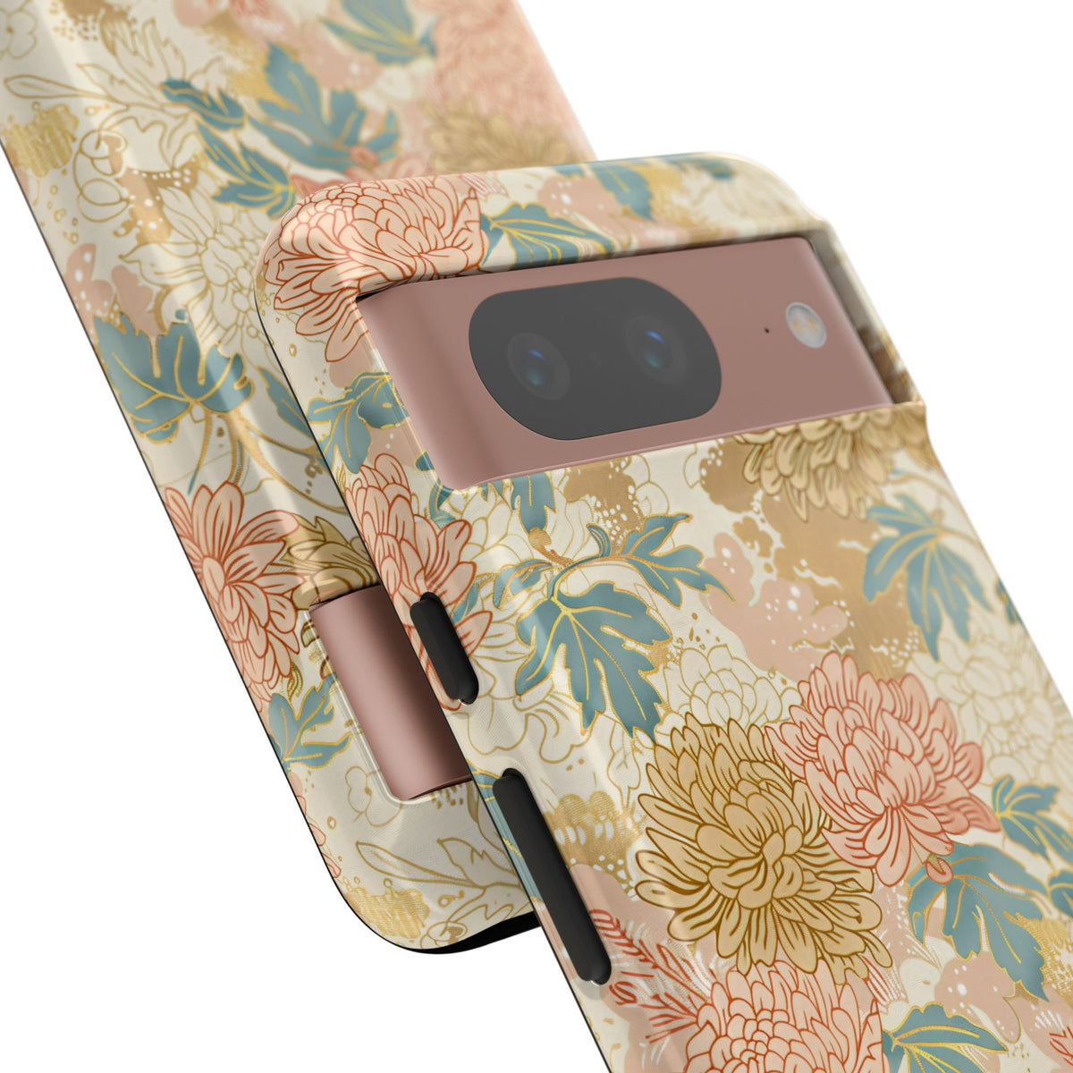 Japanese Blossom Asian Floral Design Phone Case – Elegant Floral Phone Cover