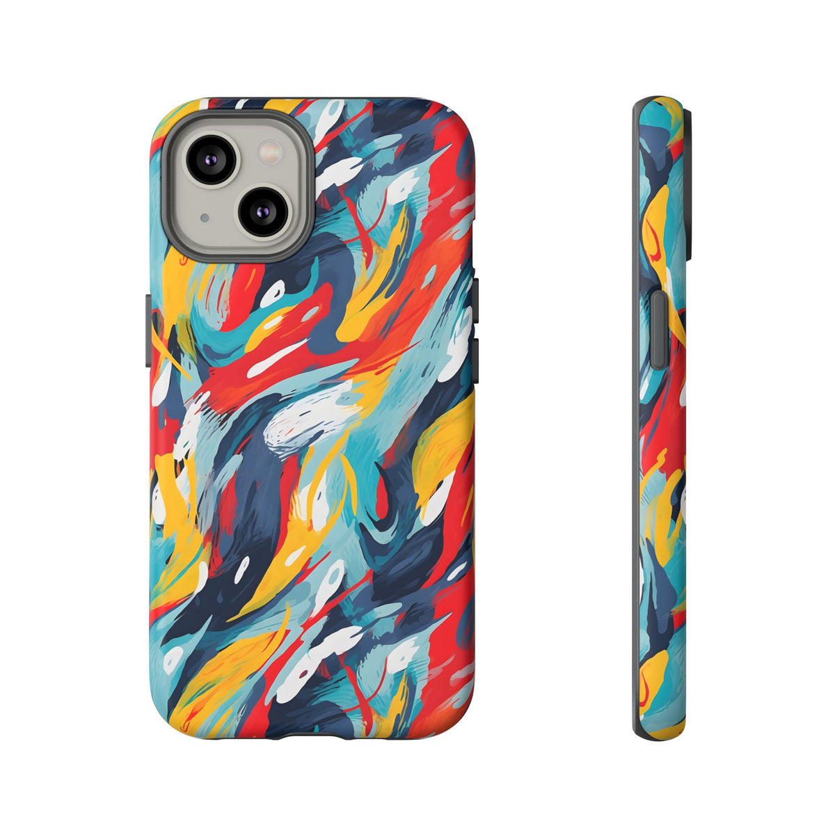 Tough CasesAbstract Painting Design Phone Case – Modern Art-Inspired Phone Cover 8