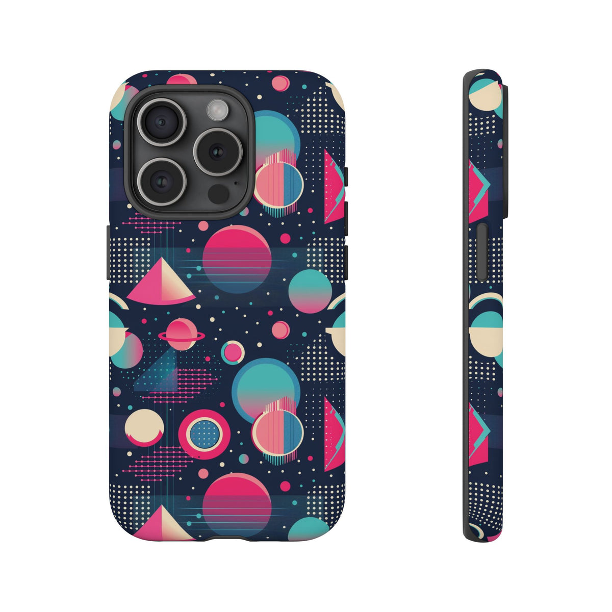 Retro 80s Seamless Phone Case – Vintage Style Meets Modern Protection 095