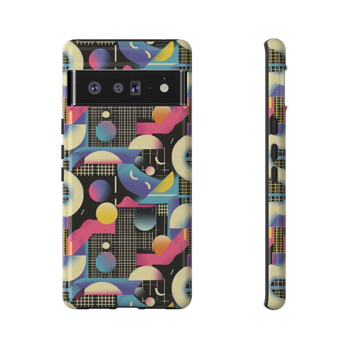 Retro 80s Seamless Phone Case – Vintage Style Meets Modern Protection 227