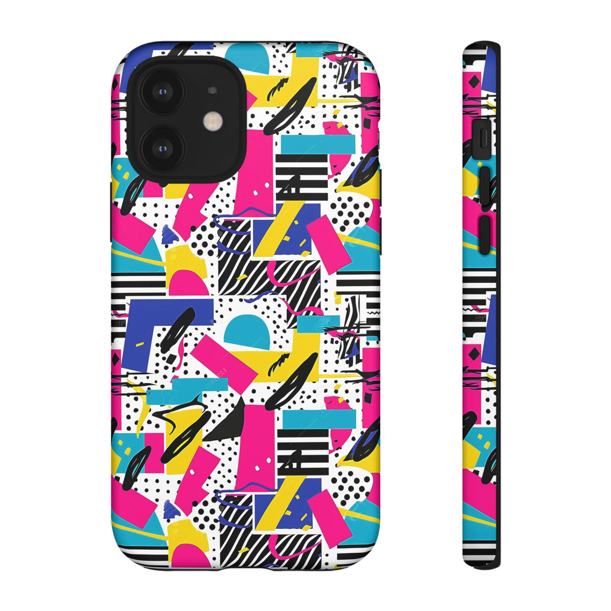 Retro 80s Seamless Phone Case – Vintage Style Meets Modern Protection 258