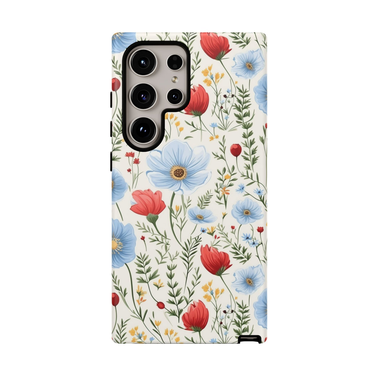 Wildflower Design Phone Case – Beautiful Nature-Inspired Floral Pattern