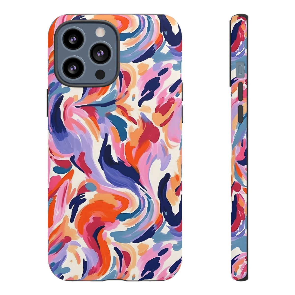 Abstract Painting Design Phone Case – Modern Art-Inspired Phone Cover 3