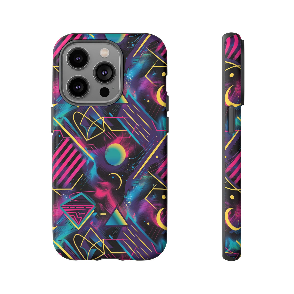 Retro 80s Seamless Phone Case – Vintage Style Meets Modern Protection 076