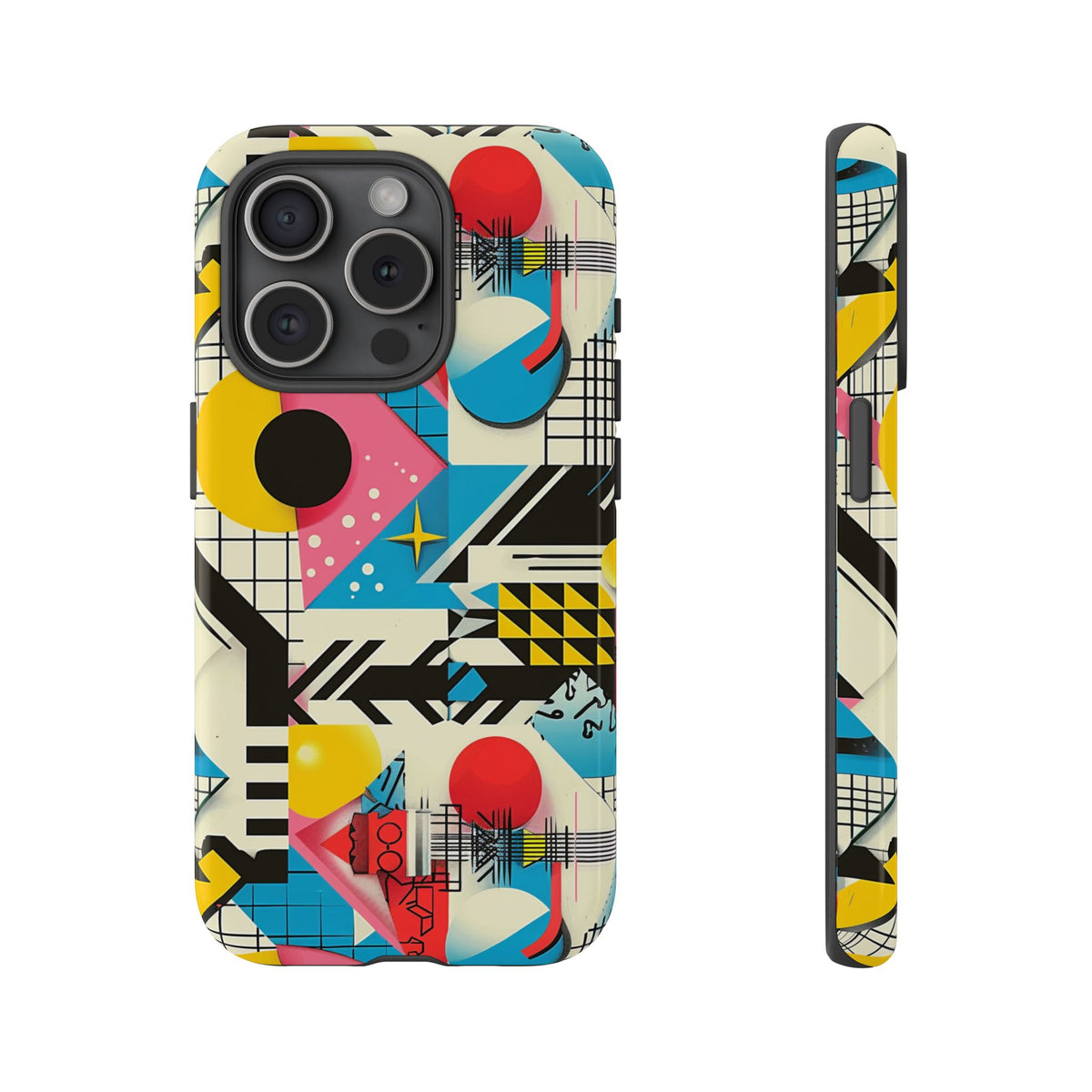 Retro 80s Seamless Phone Case – Vintage Style Meets Modern Protection 6