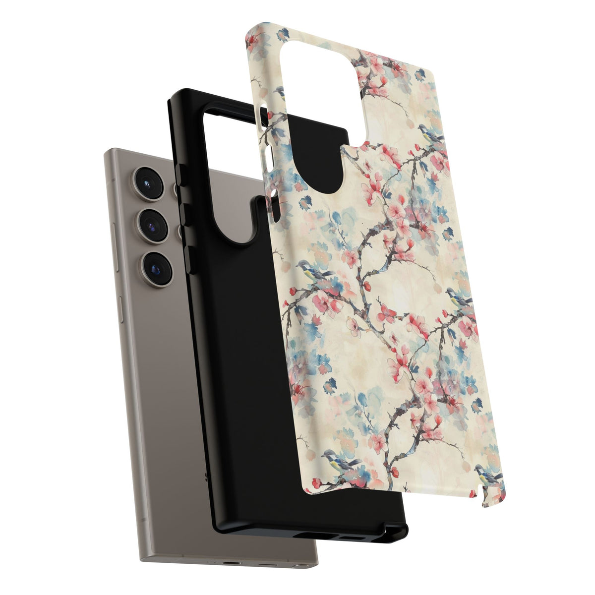 Japanese Pattern Phone Case – Elegant & Timeless Design for Your Phone 119