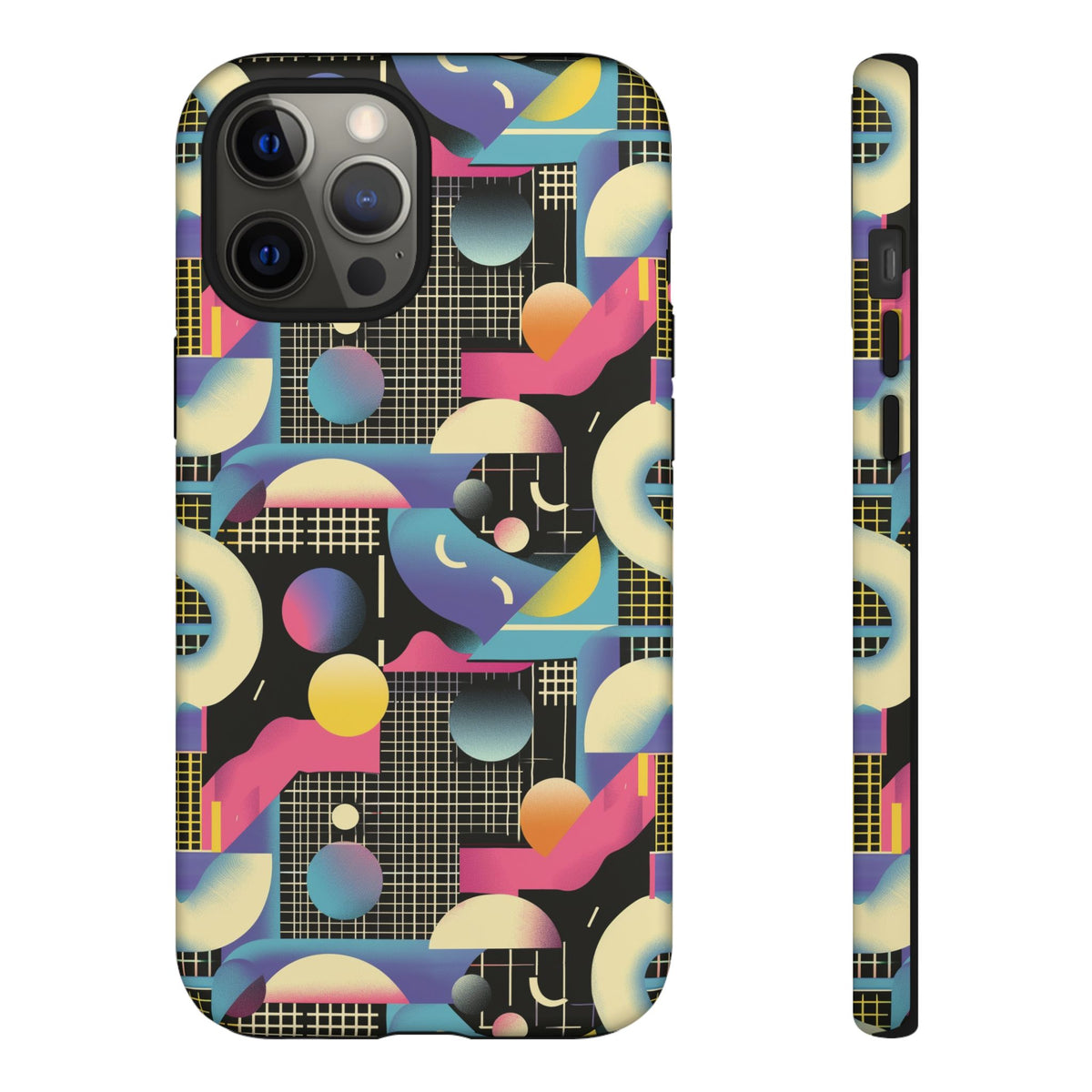 Retro 80s Seamless Phone Case – Vintage Style Meets Modern Protection 227