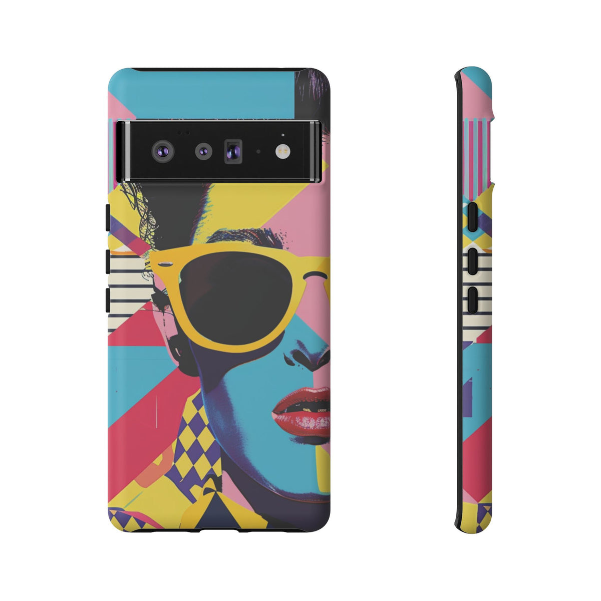 Retro 80s Seamless Phone Case – Vintage Style Meets Modern Protection 7