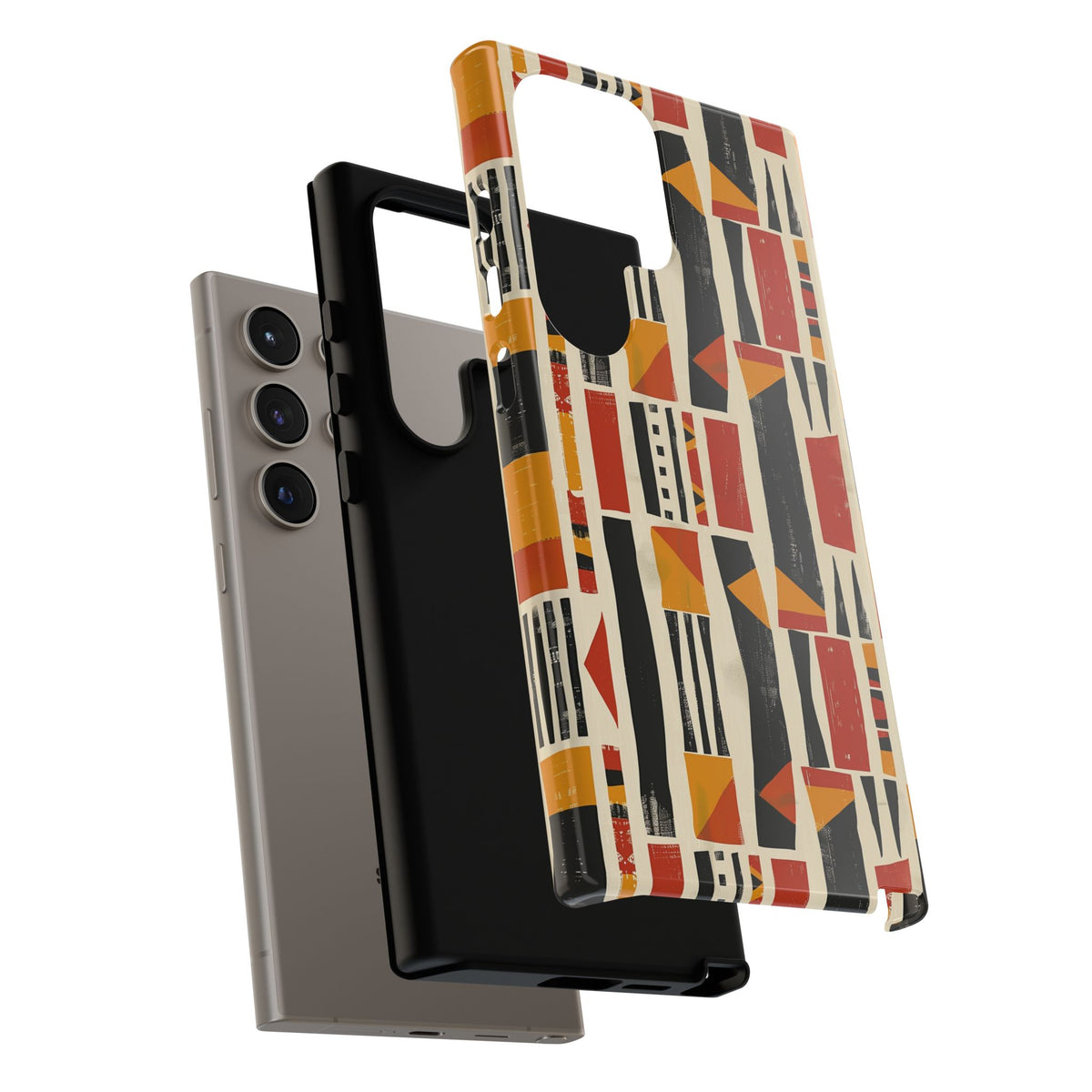 Stylish African Pattern Phone Case – Unique and Vibrant Protection 161