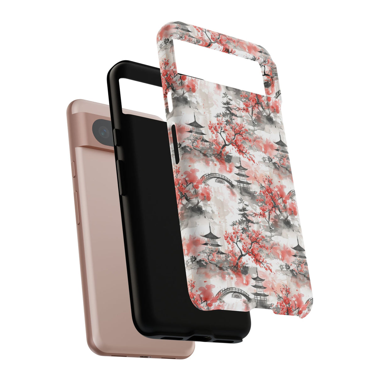 Japanese Pattern Phone Case – Elegant & Timeless Design for Your Phone 122