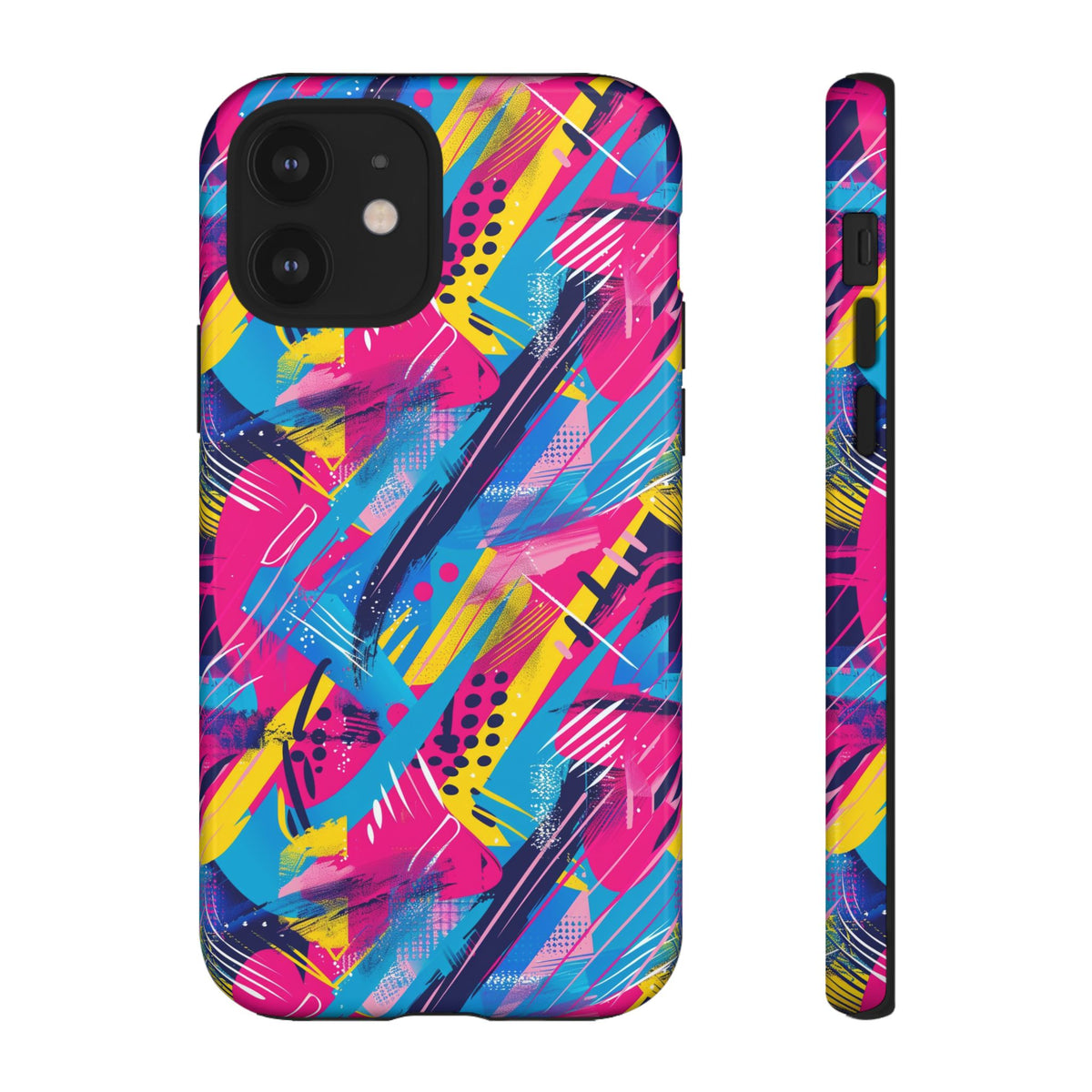 Retro 80s Seamless Phone Case – Vintage Style Meets Modern Protection 103