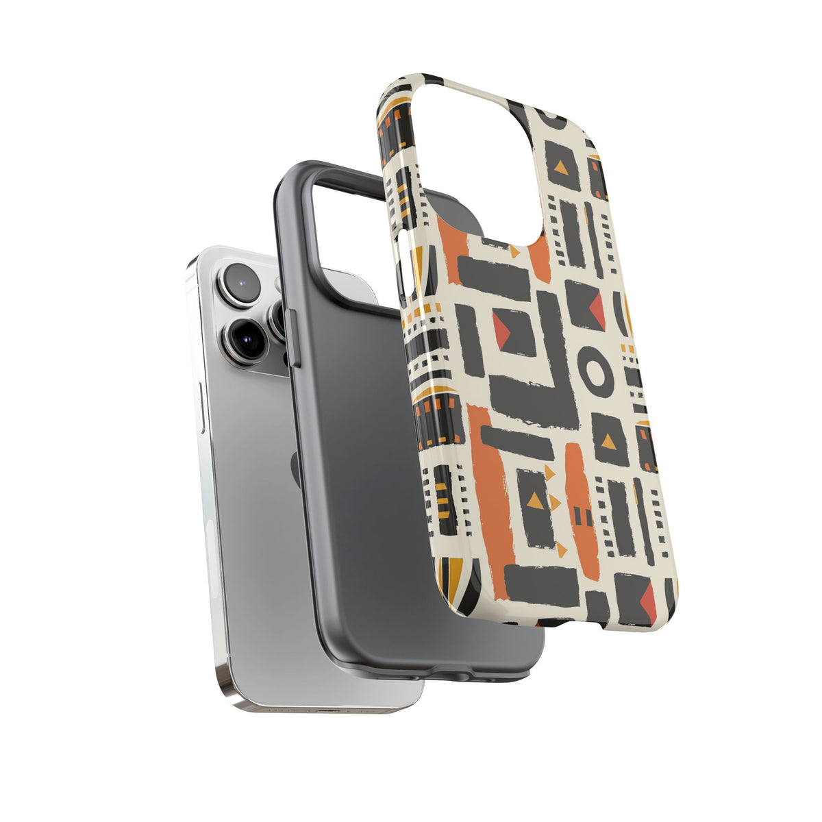 Stylish African Pattern Phone Case – Unique and Vibrant Protection 121