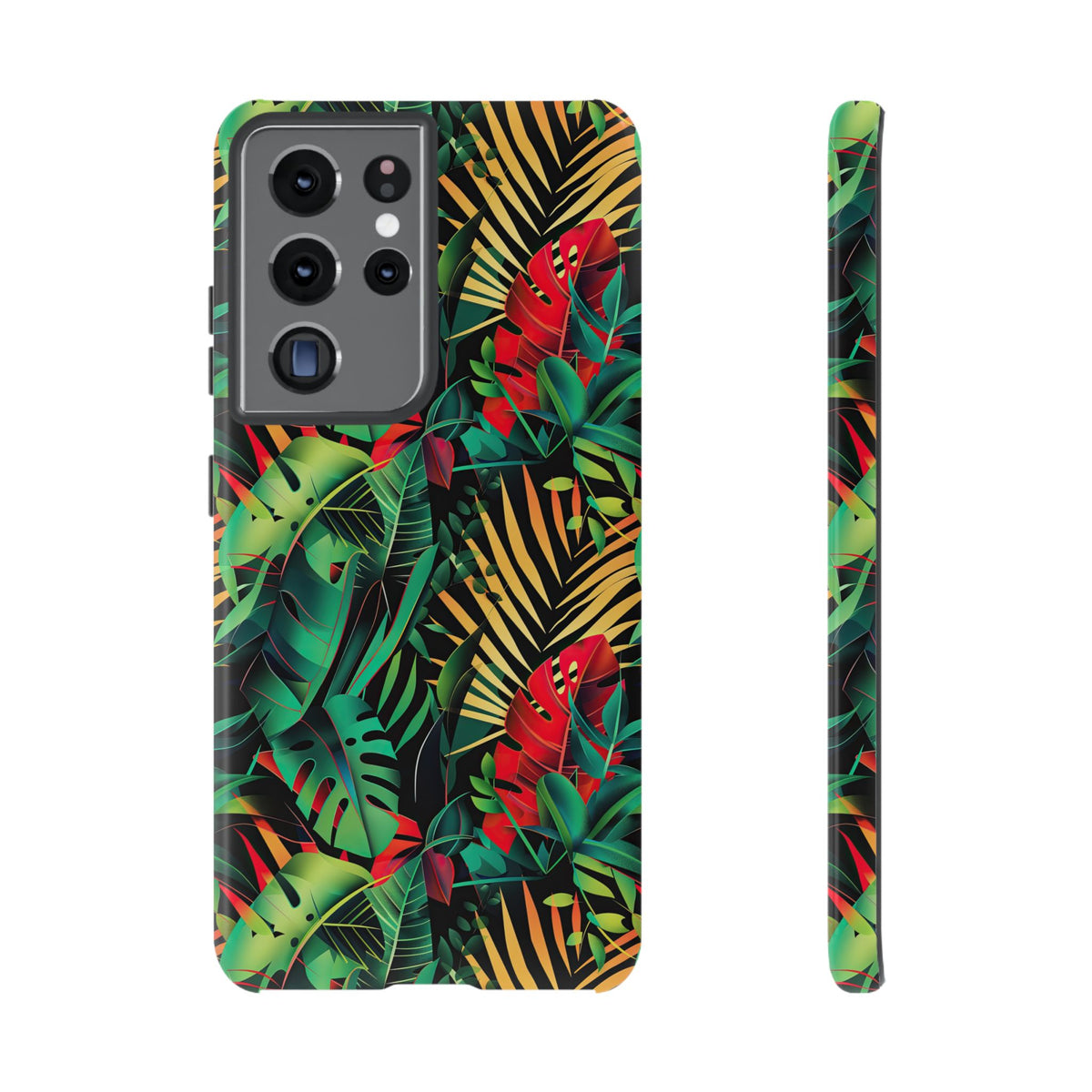 Jungle Collage Phone Case – Vibrant & Durable Nature-Inspired Protection