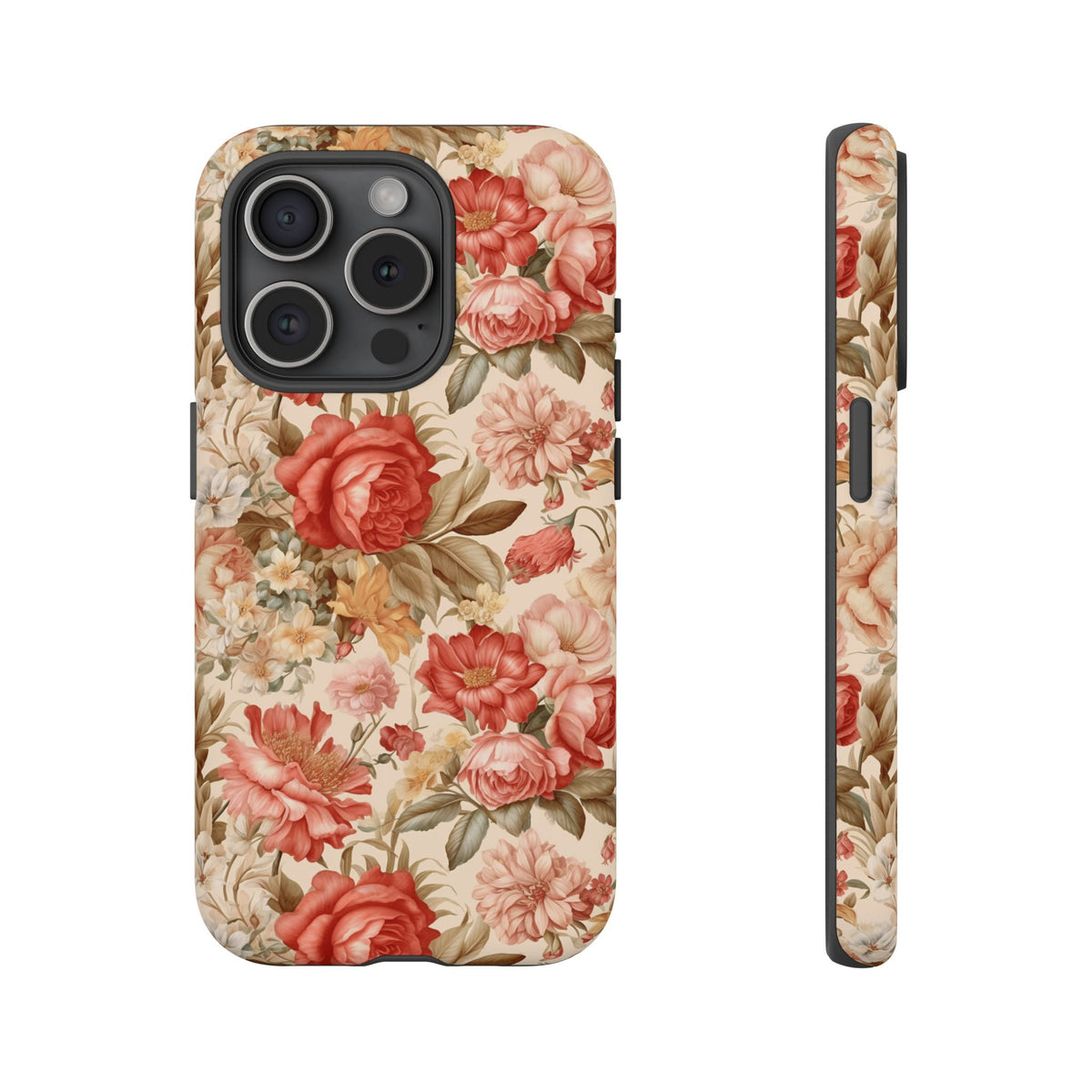 Antique Garden Botanical Phone Case - Vintage Botanical Phone Cover