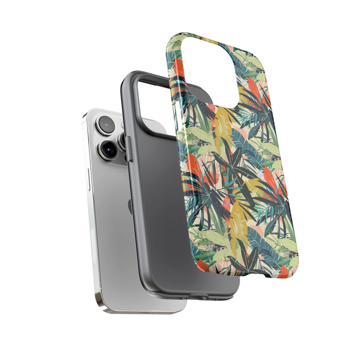 Jungle Pattern Phone Case – Exotic & Lush Design for Your Phone 349