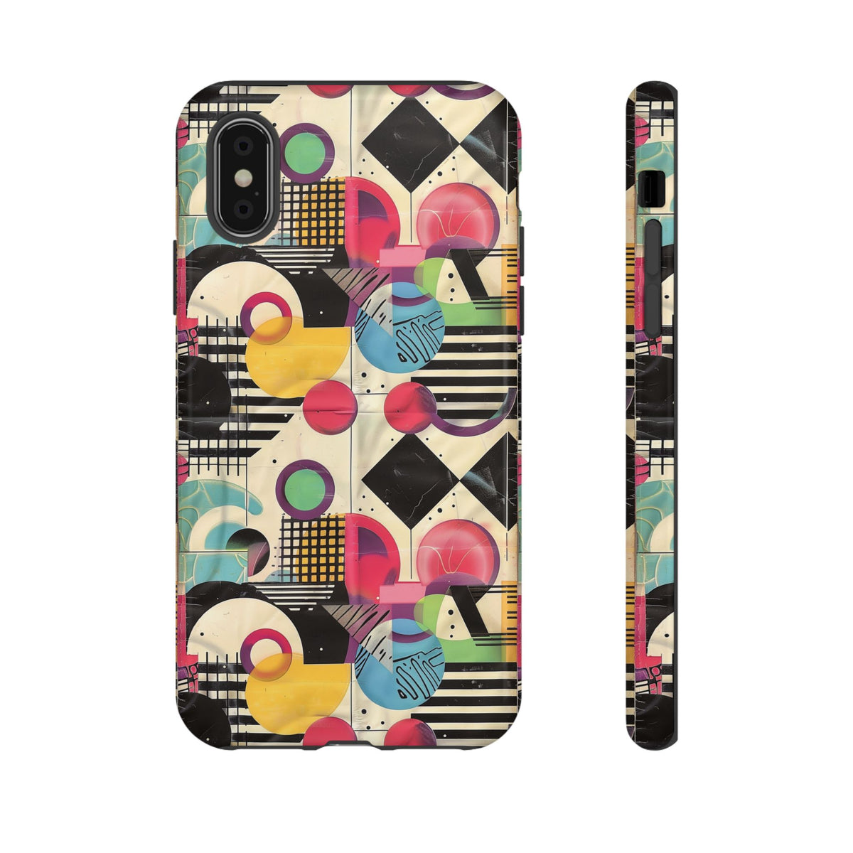 Retro 80s Seamless Phone Case – Vintage Style Meets Modern Protection 164