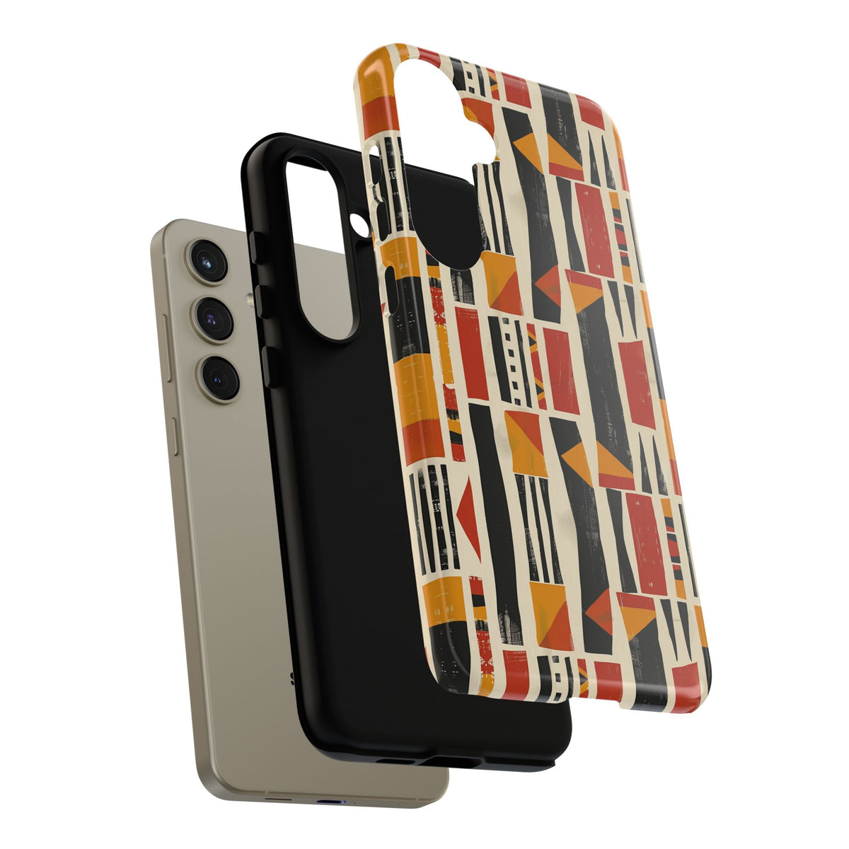 Stylish African Pattern Phone Case – Unique and Vibrant Protection 161