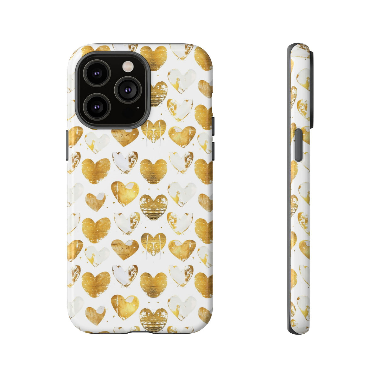 Heart Pattern Phone Case – Stylish & Loving Design for Your Device 369