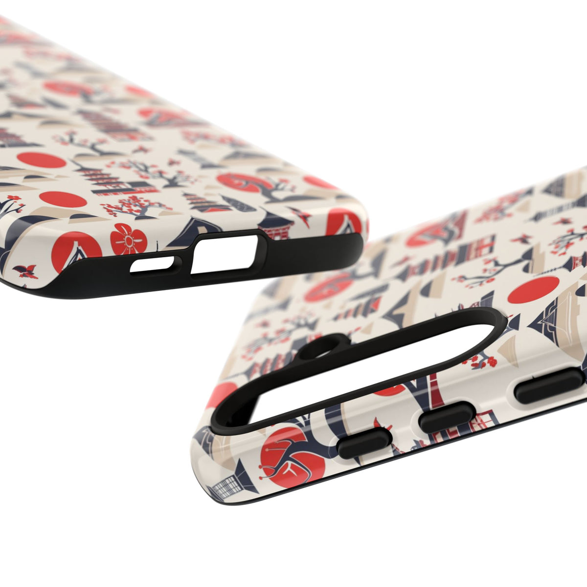 Japanese Pattern Phone Case – Elegant & Timeless Design for Your Phone 013