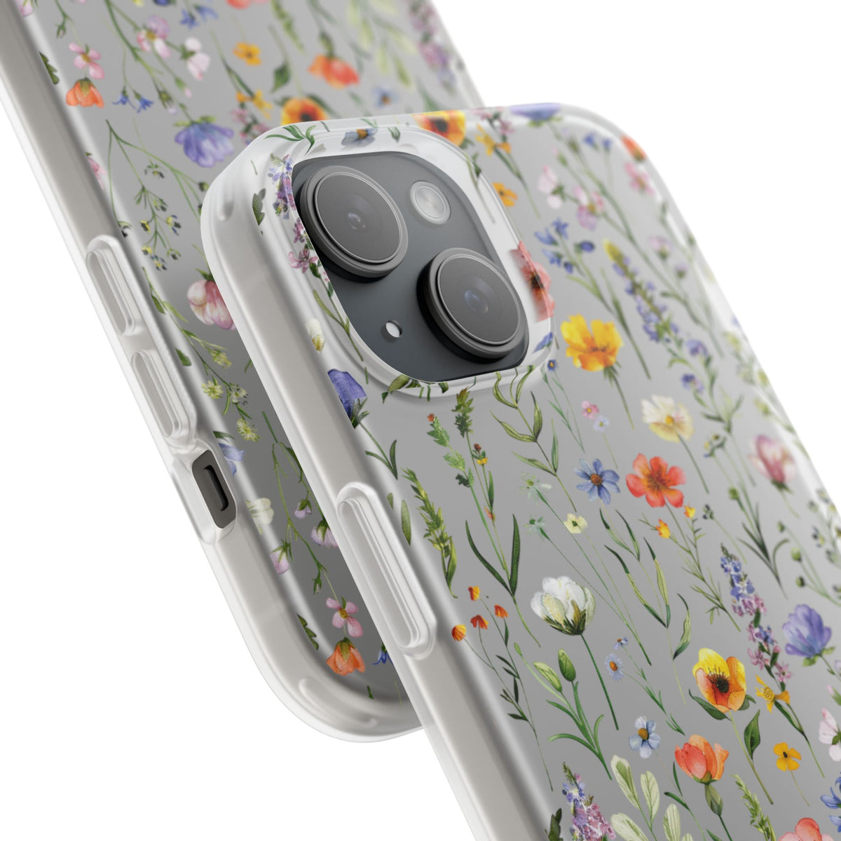 Wildflowers Pattern Phone Case – Embrace Nature with Every Call