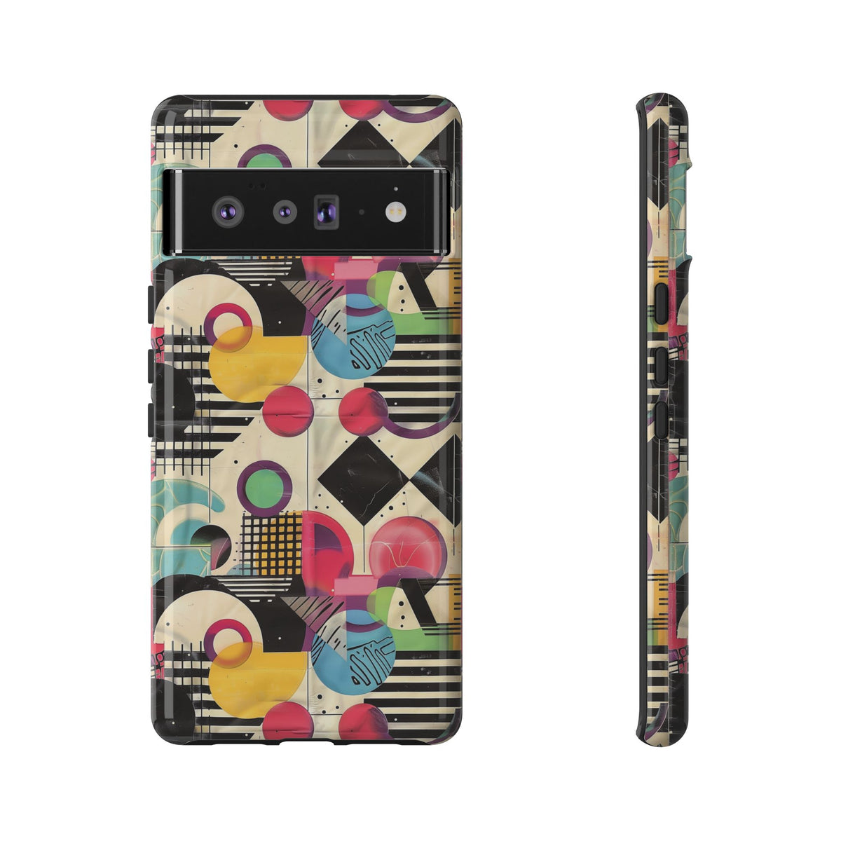 Retro 80s Seamless Phone Case – Vintage Style Meets Modern Protection 164