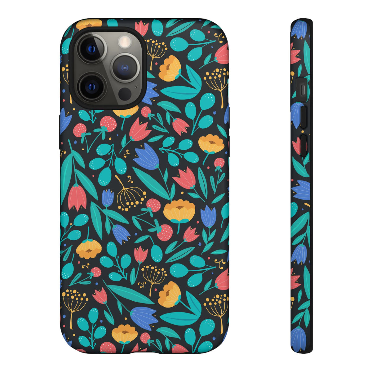 Colorful Little Flower Design Phone Case – Bright and Cheerful Floral Phone Cover