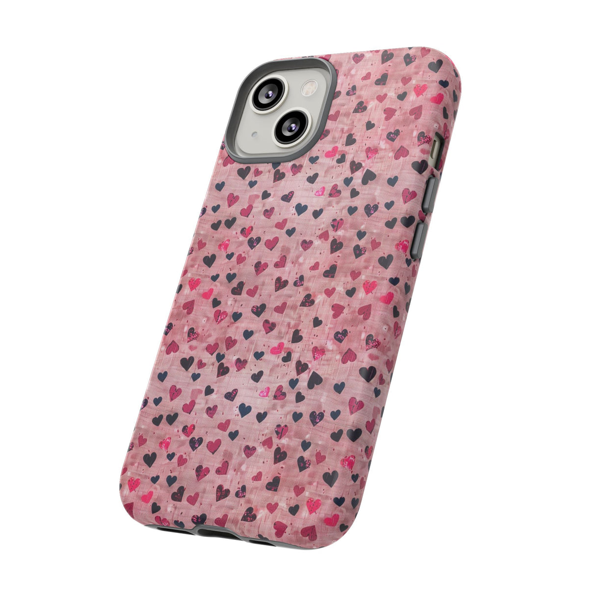 Heart Pattern Phone Case – Stylish & Loving Design for Your Device 229