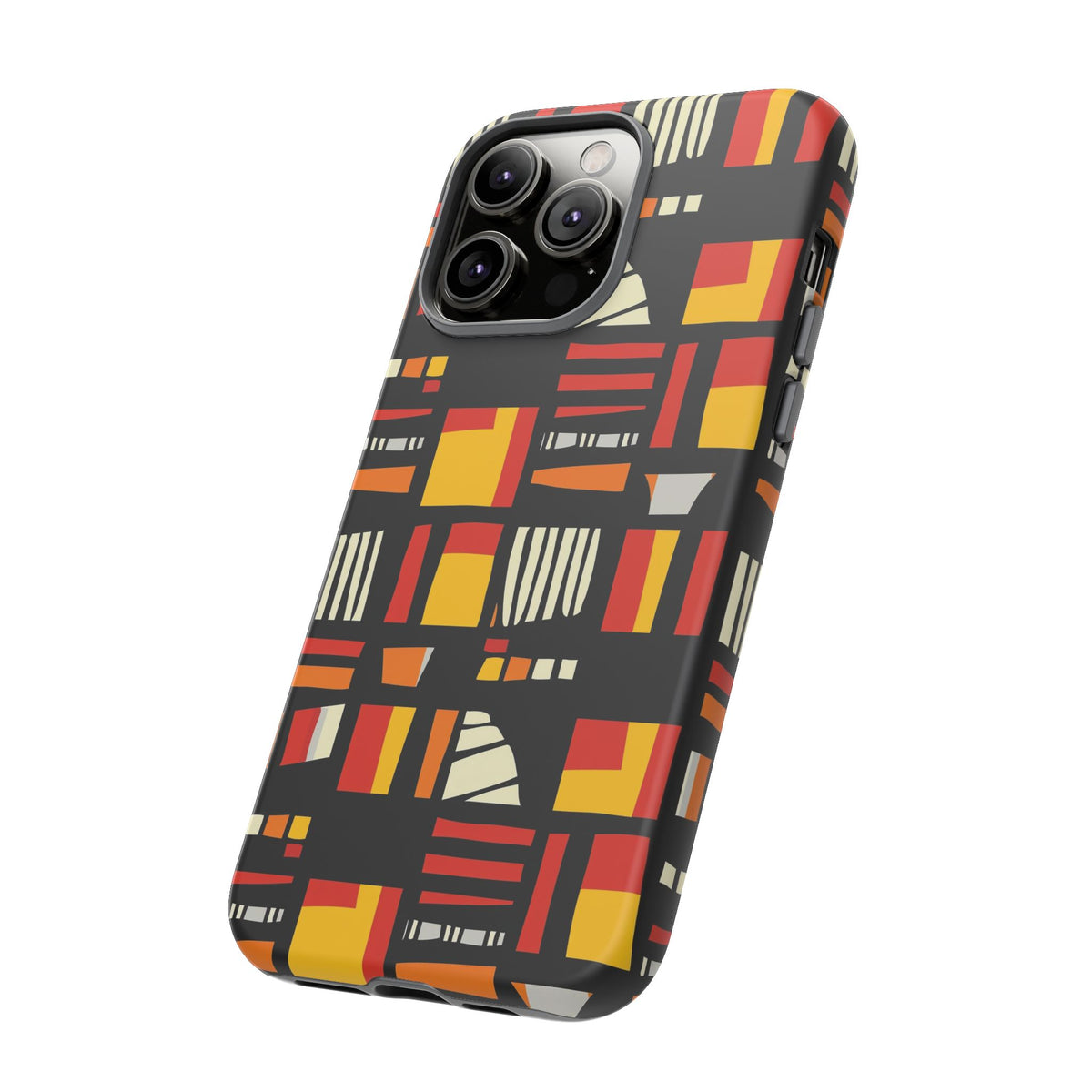 Stylish African Pattern Phone Case – Unique and Vibrant Protection 099