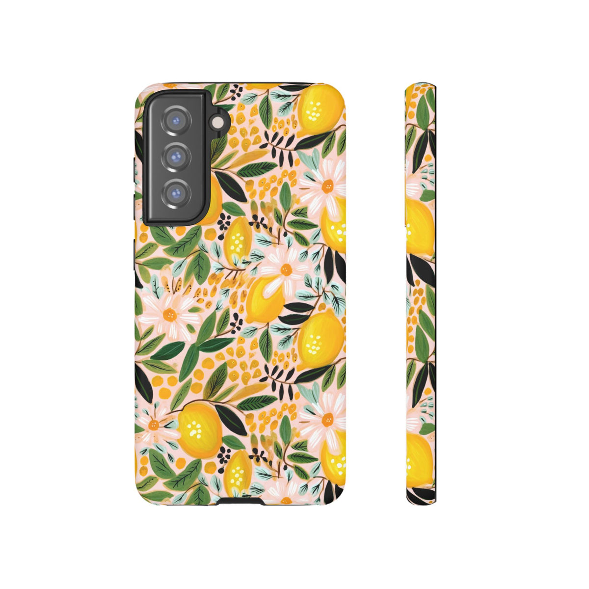 Cute Summer Lemons Phone Case – Refreshing Citrus Design for Your Phone 2