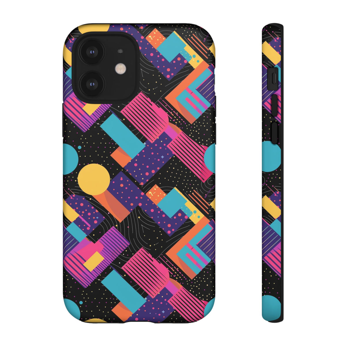 Retro 80s Seamless Phone Case – Vintage Style Meets Modern Protection 088