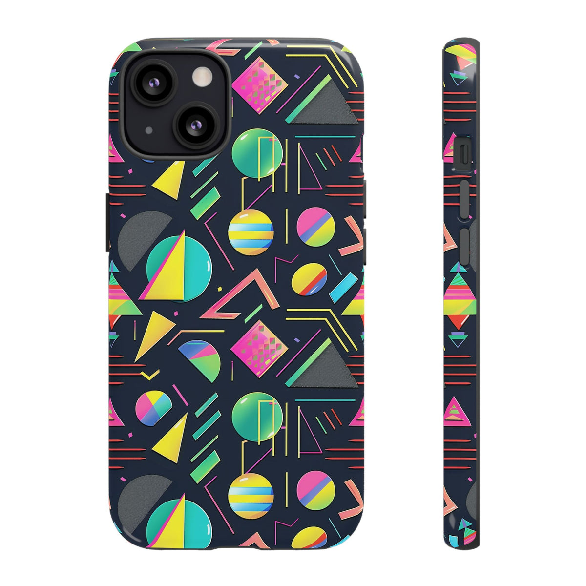 Retro 80s Seamless Phone Case – Vintage Style Meets Modern Protection 181