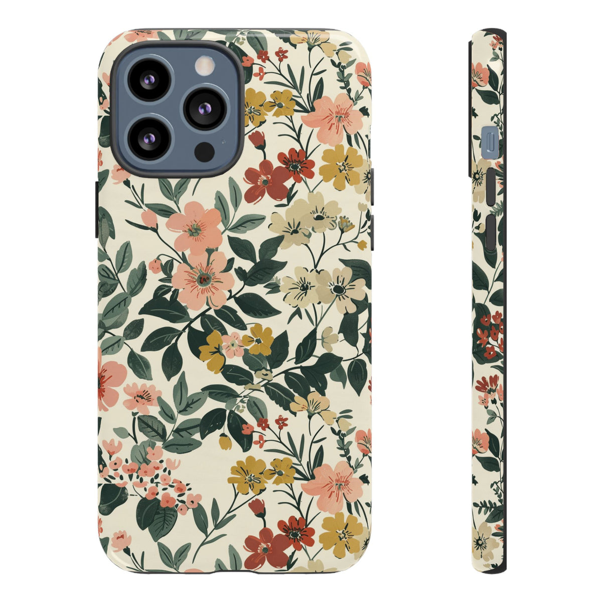 Flower-Themed Phone Case – Elegant Protection with a Floral Twist