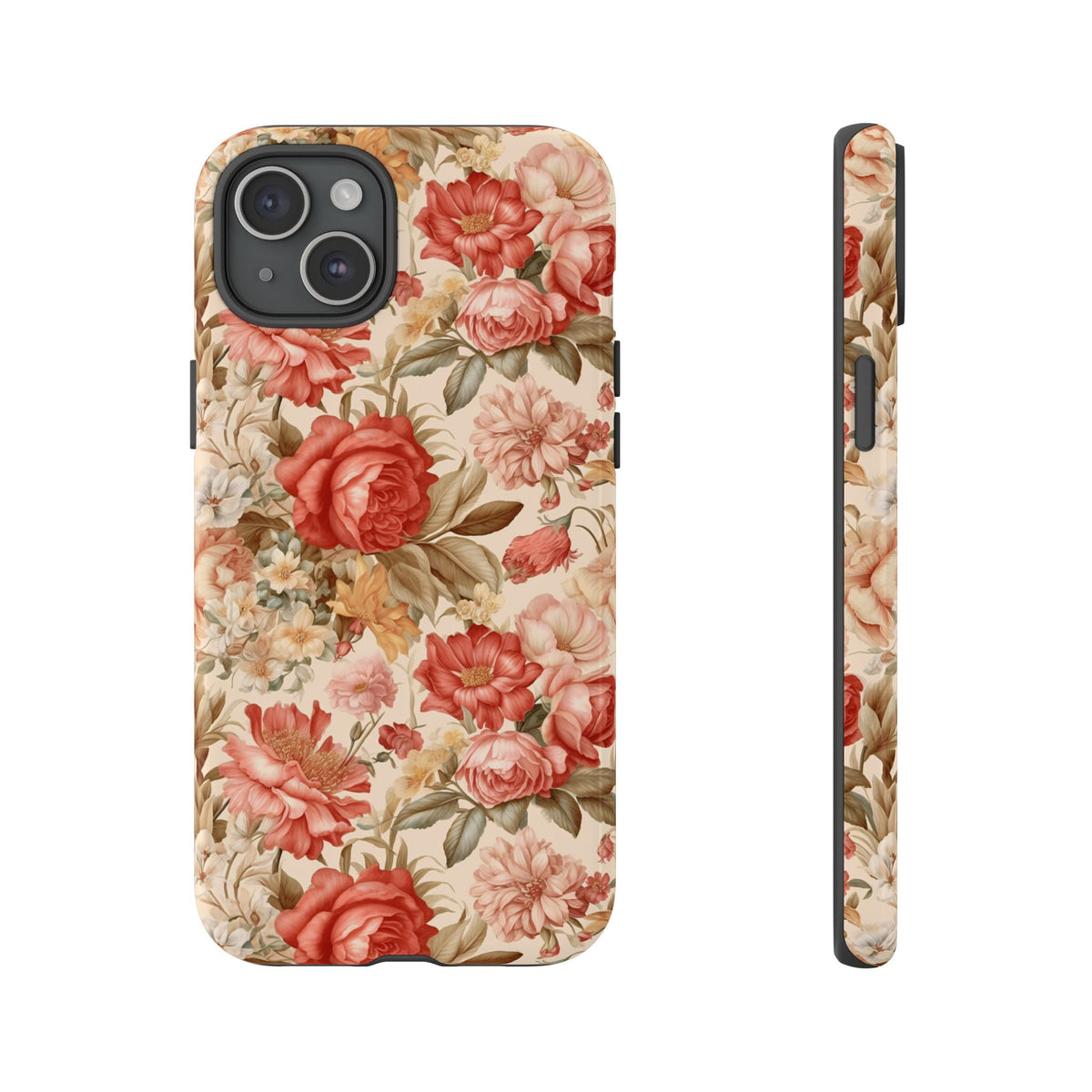 Antique Garden Botanical Phone Case - Vintage Botanical Phone Cover