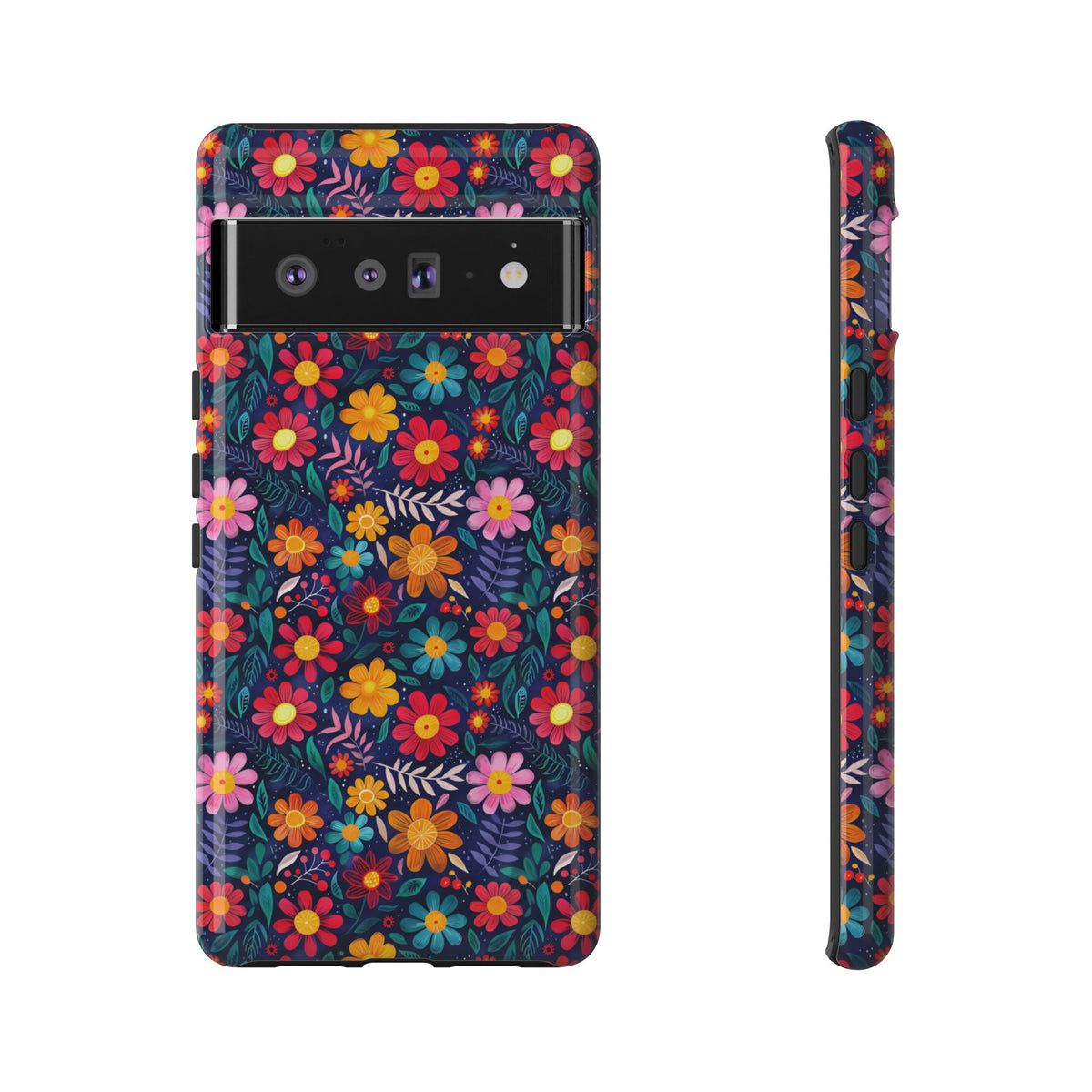 Frida Kahlo's Flower Phone Case – Artistic Elegance for Your Phone 4