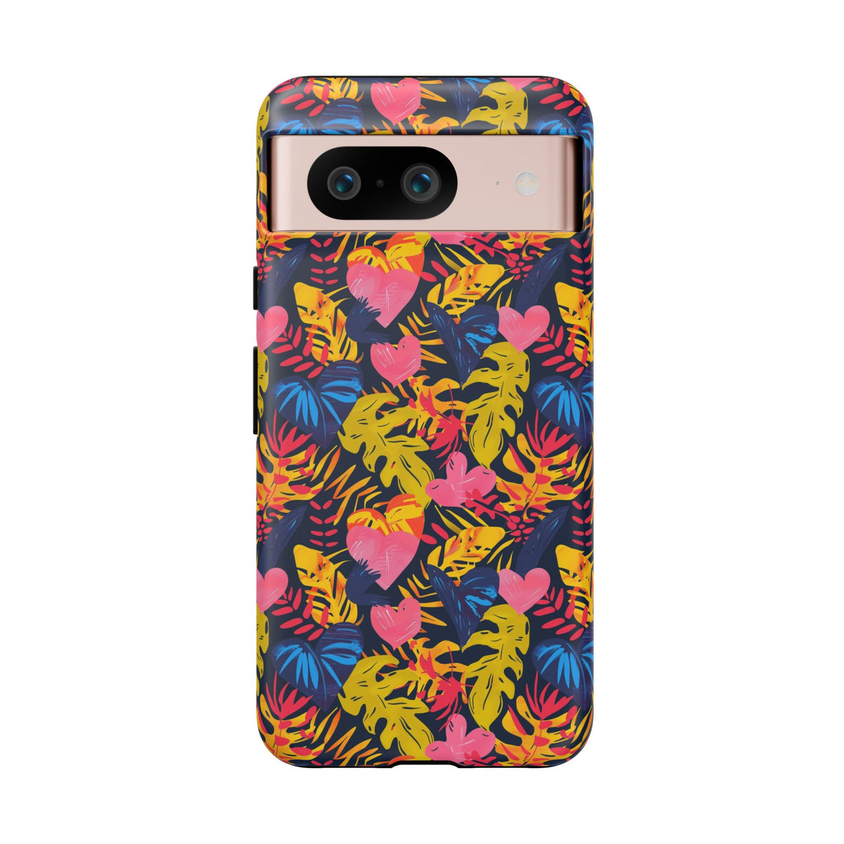 Heart Pattern Phone Case – Stylish & Loving Design for Your Device 360