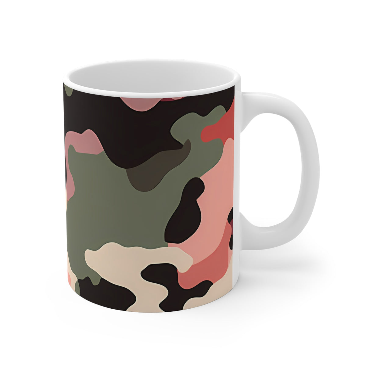 All-Over Camouflage Pattern Coffee Mug 05