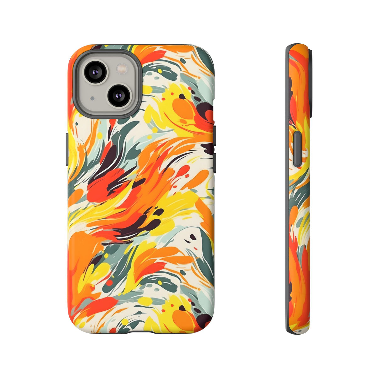 Abstract Painting Design Phone Case – Modern Art-Inspired Phone Cover 5